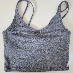 Vuori grey cami sport bra crop MED EXC COND